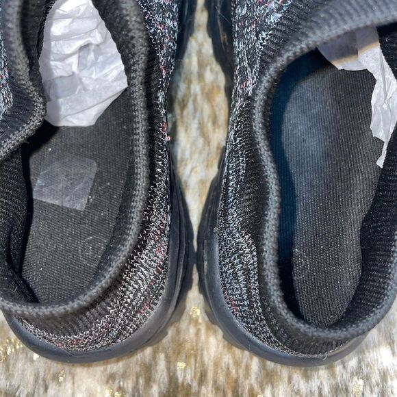 5 for $25🔥Heathered Black Elastic Stretch Sneakers Women's Size 12 - Picture 5 of 11